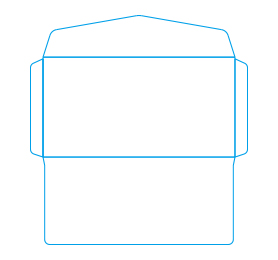 6号西式120x230x50mm尖角